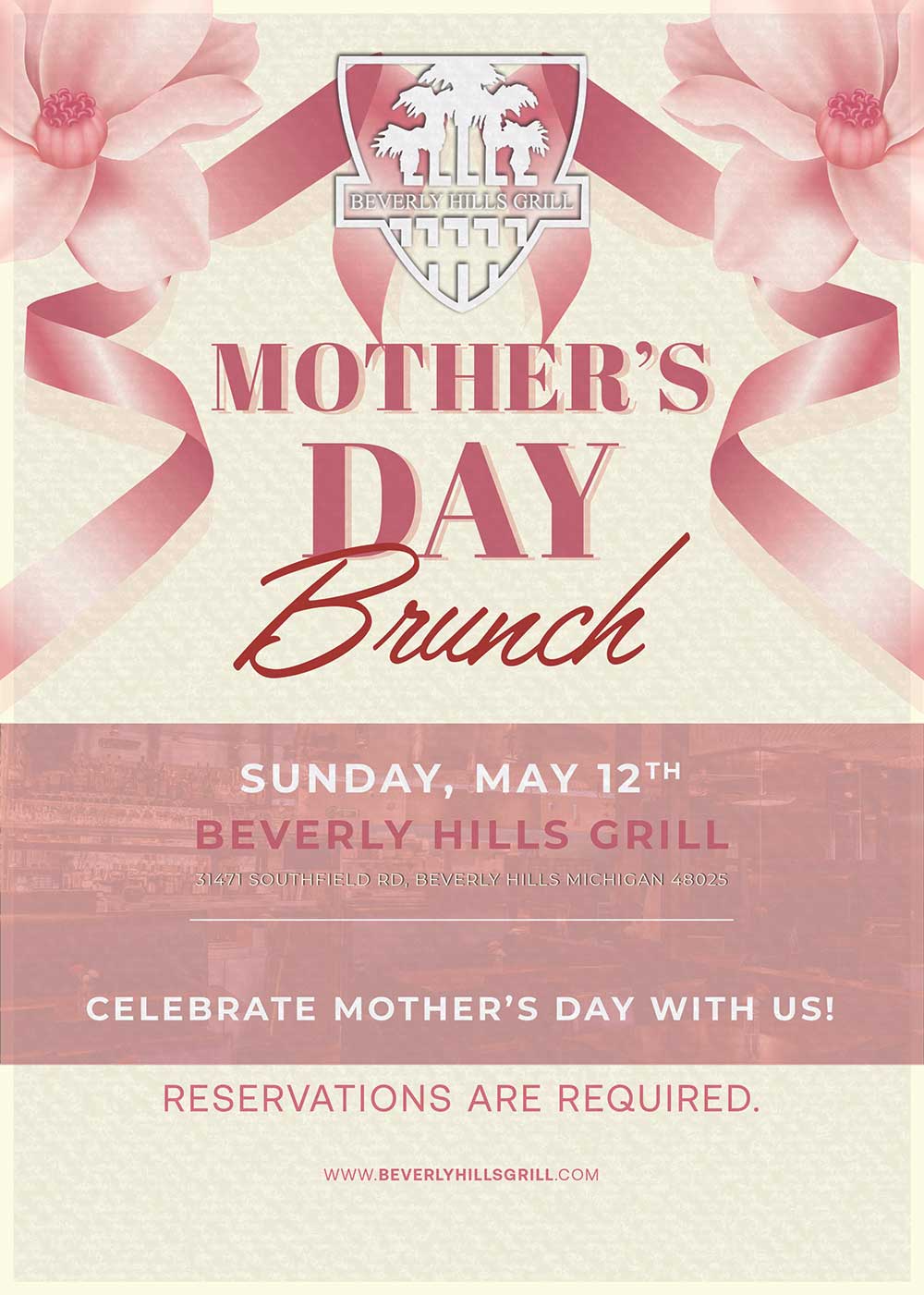 Mothers Day Reservations